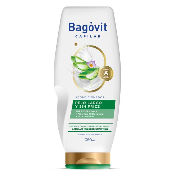 BAGOVIT ACONDICIONADOR PELO LARGO Y SIN FRIZZ X 350 ML.